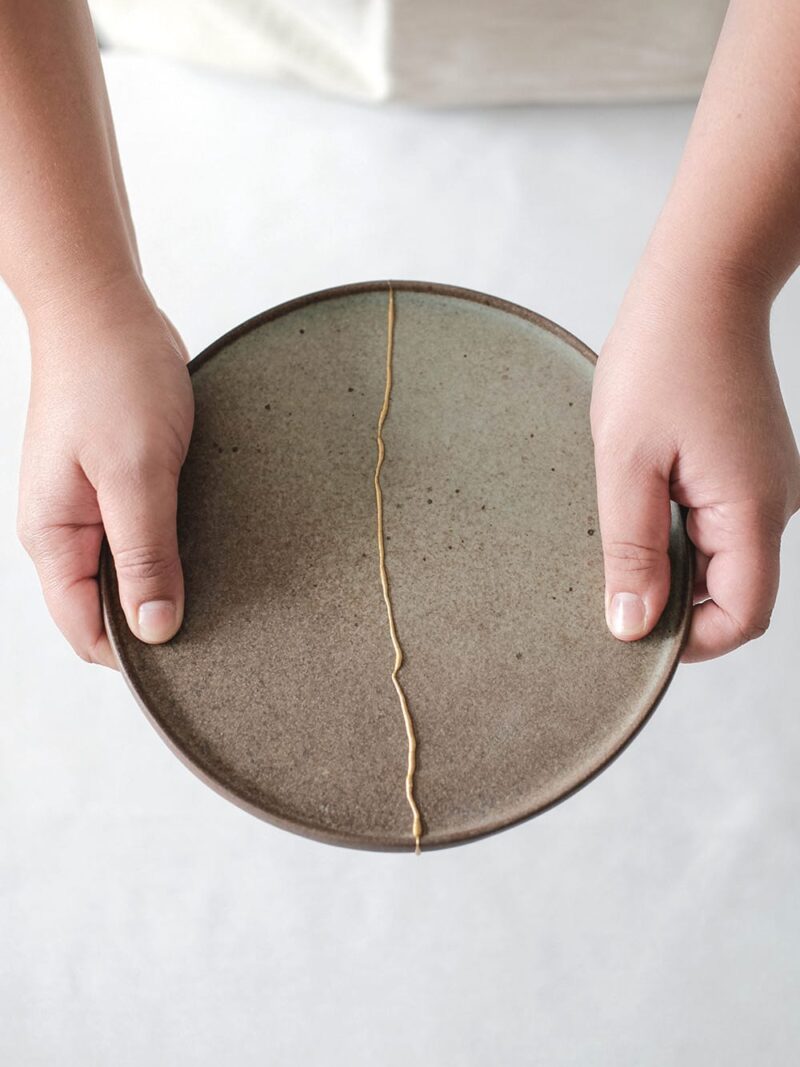 DSCF4103 Set kintsugi auriu din ceramica handmade | POEMI