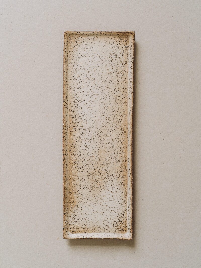 Platou sushi Wa din gresie ceramica de tip terrazzo | POEMI