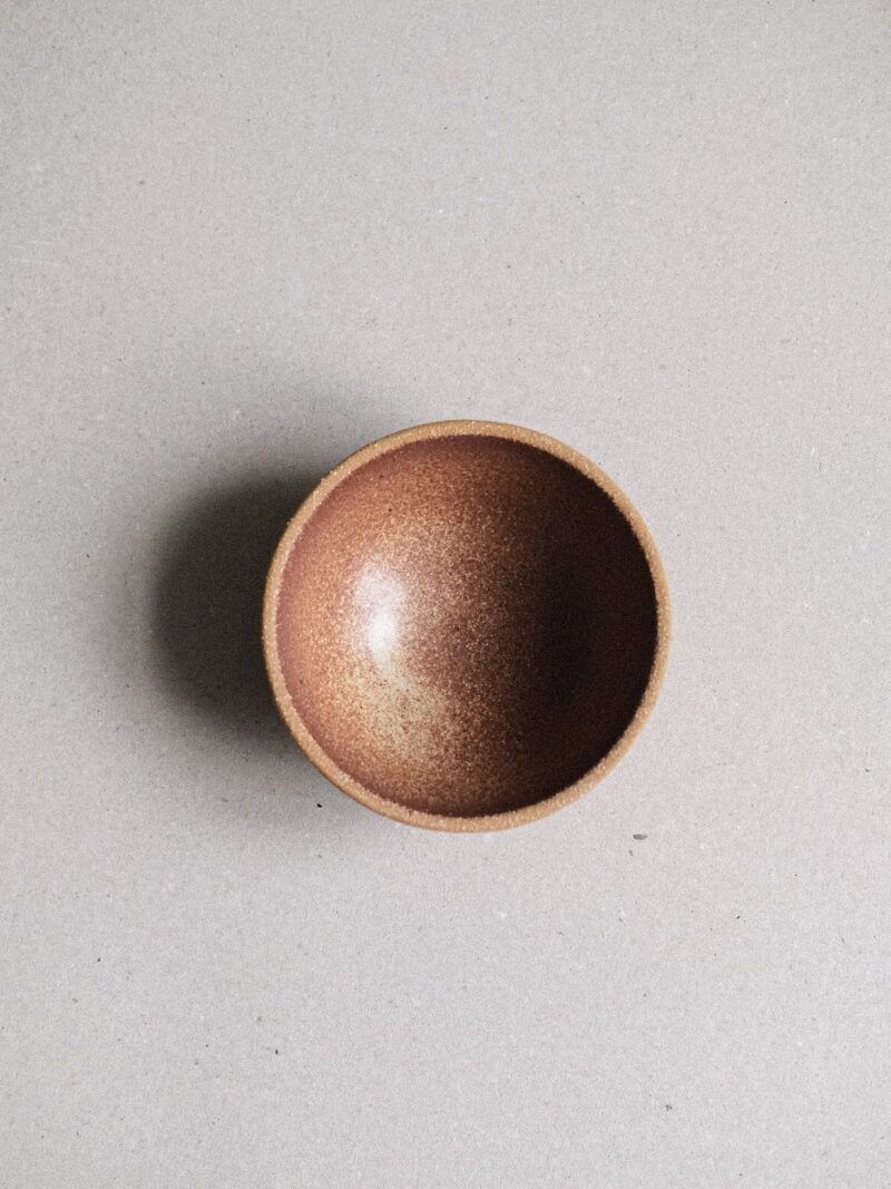 Bol terracotta 16 cm din ceramica handmade | POEMI