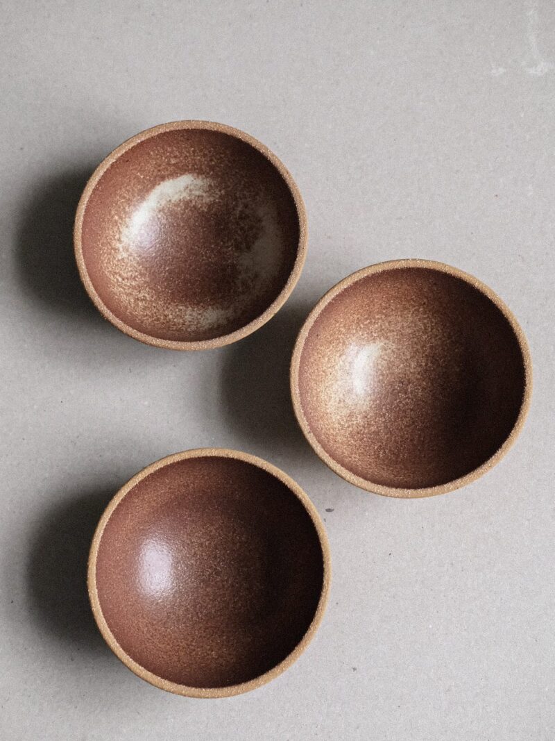 Bol terracotta 16 cm din ceramica handmade | POEMI