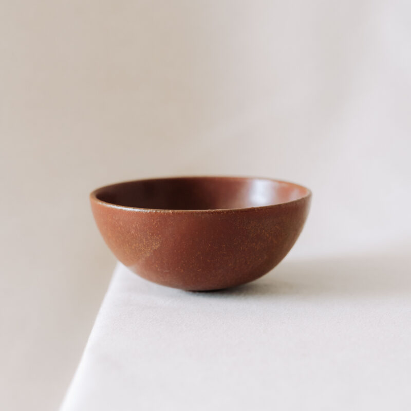 602 – 133 Bol ocru 16 cm Wa din ceramica handmade | POEMI