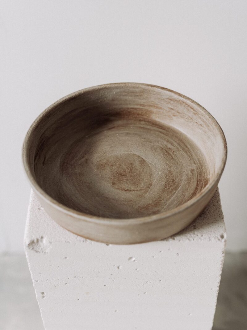 Vas mare pentru copt paine Earth din gresie ceramica terracotta | POEMI