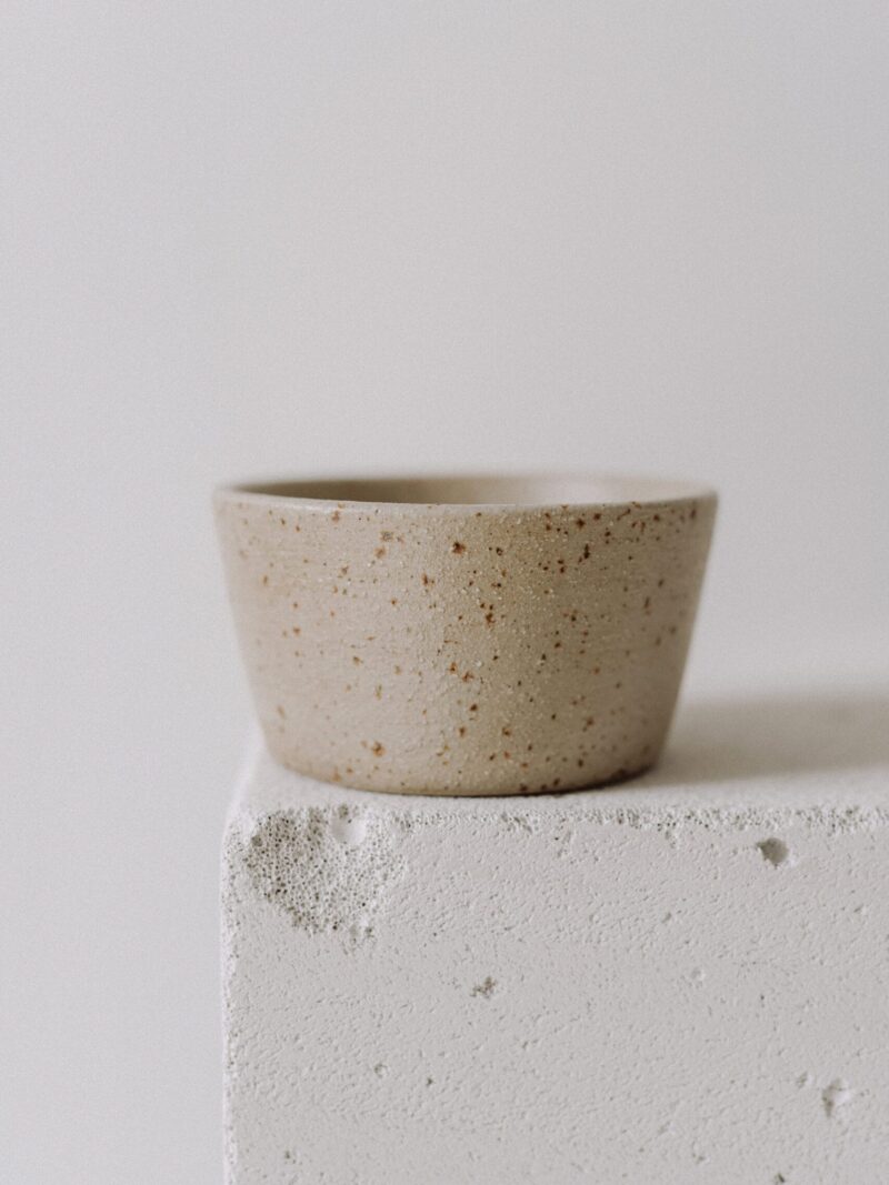 Ramekin 10 cm Earth din gresie ceramica cu picatele | POEMI