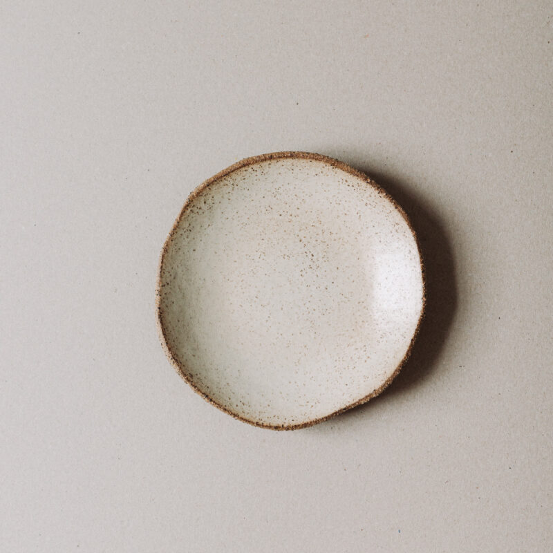 602 – 175 Semibol 21 cm Umbria din gresie ceramica bej | POEMI