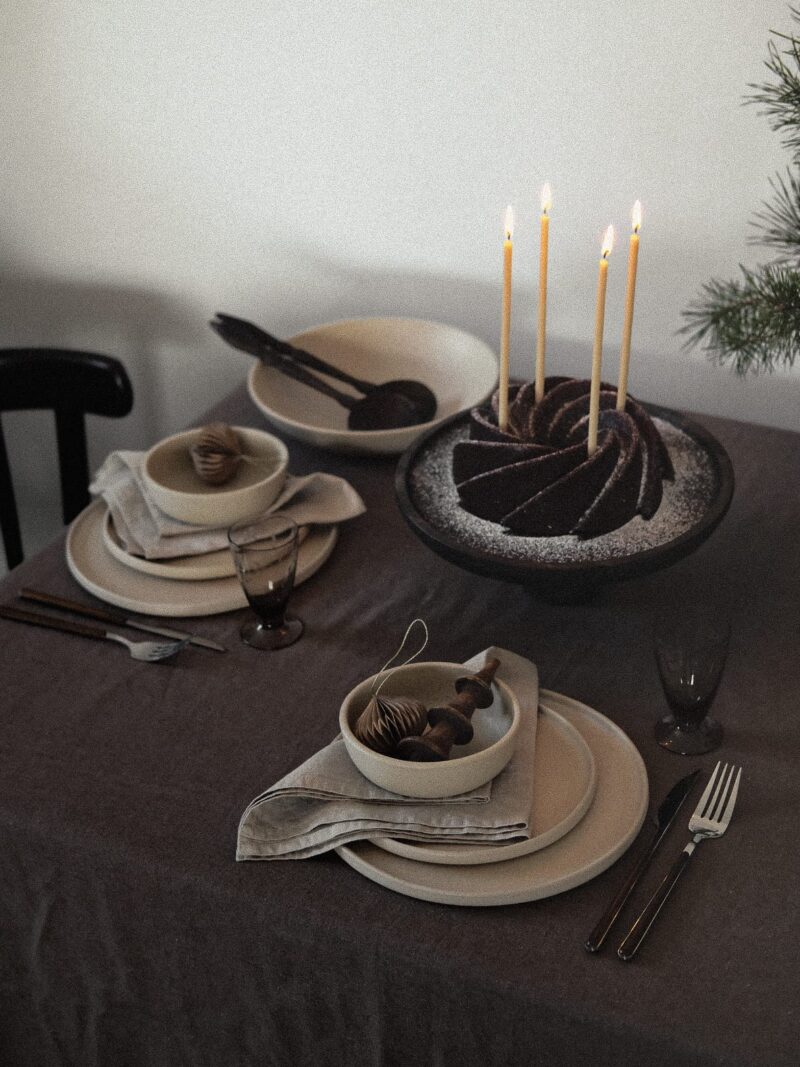Farfurie 20 cm Terra Vanilla | POEMI, Ceramica handmade