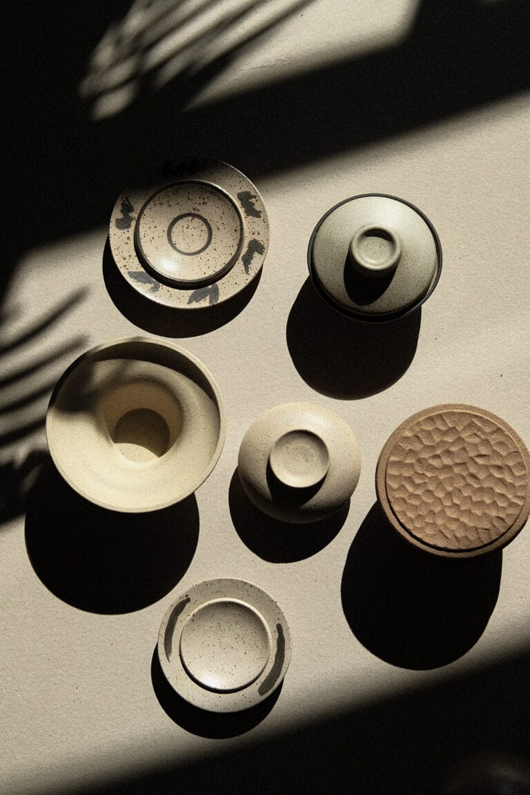 Farfurii si boluri ceramice lucrate manual - Poemi.store