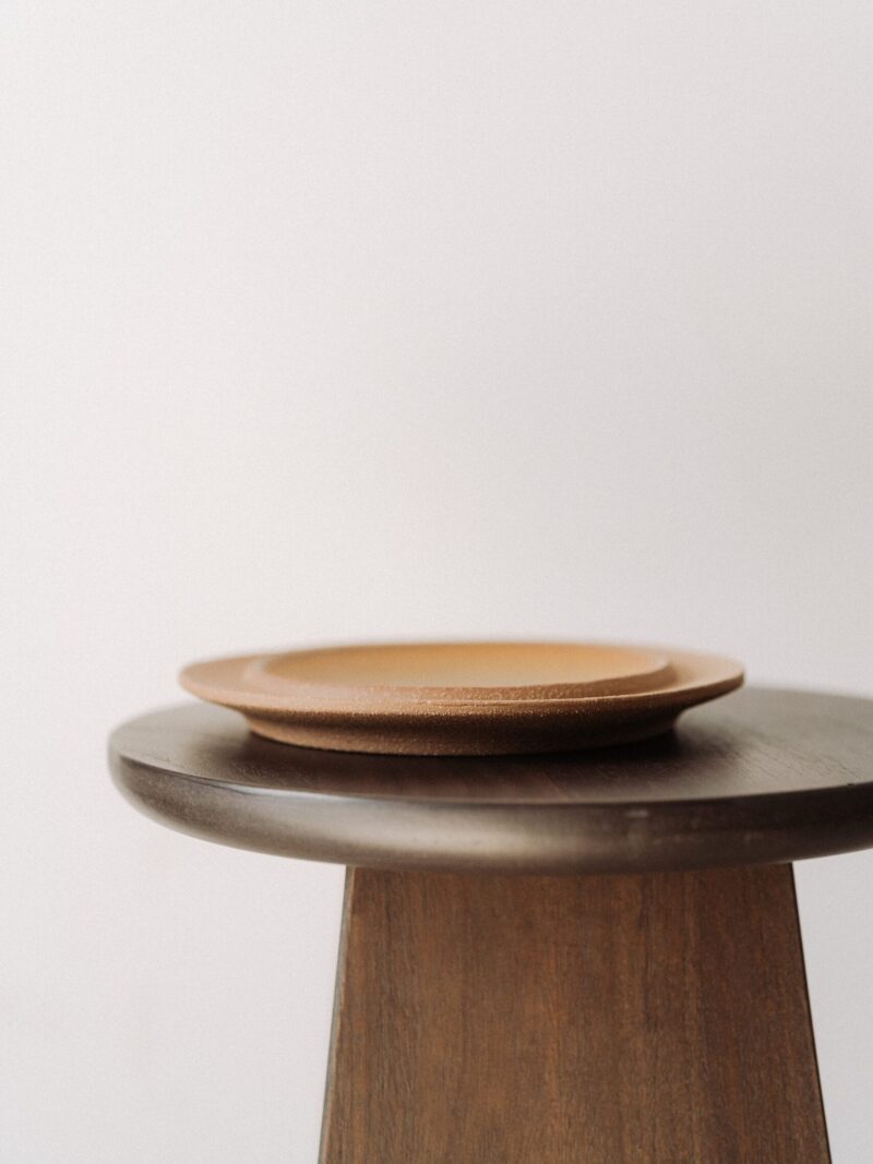 Farfurie terracotta 22 cm Aarde din gresie ceramica terracotta | POEMI