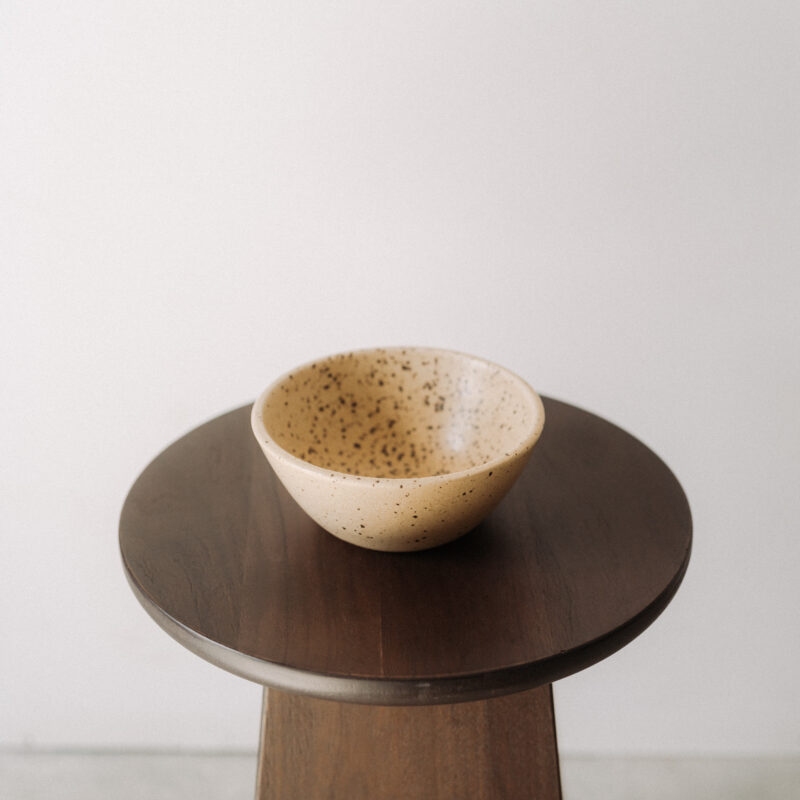 Bol 16 cm Aarde din gresie ceramica bej | POEMI