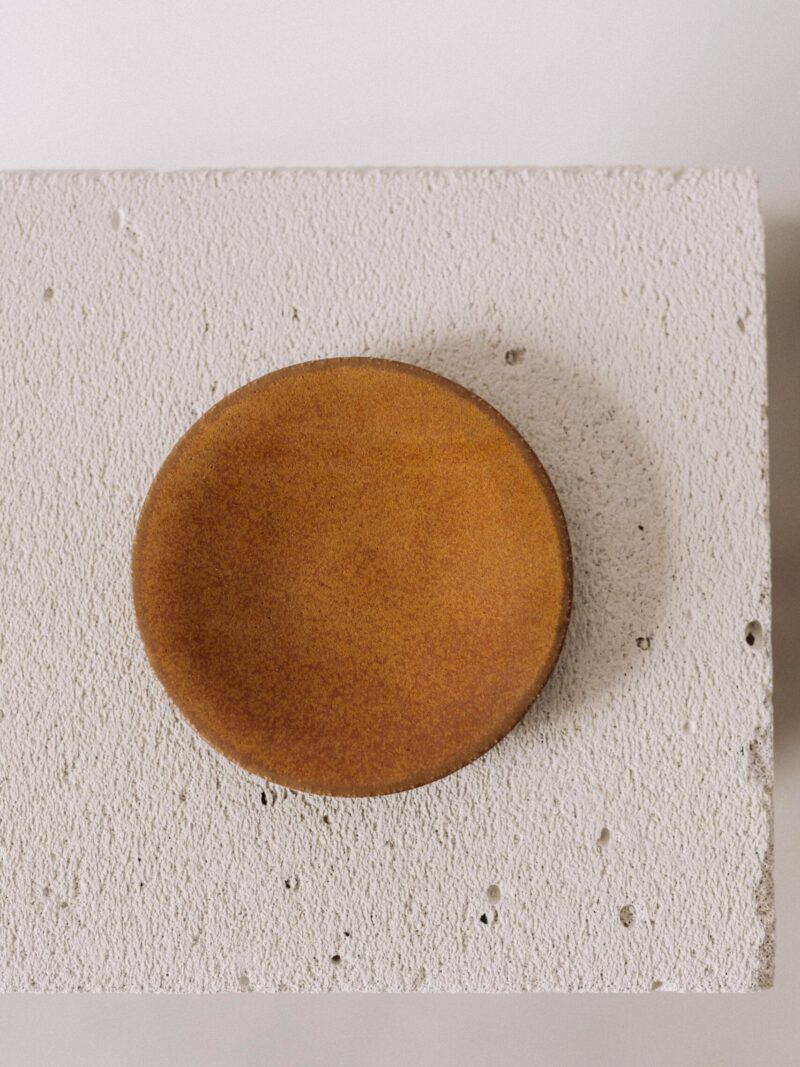 Farfurie bloc M'amuse din gresie ceramica terracotta | POEMI