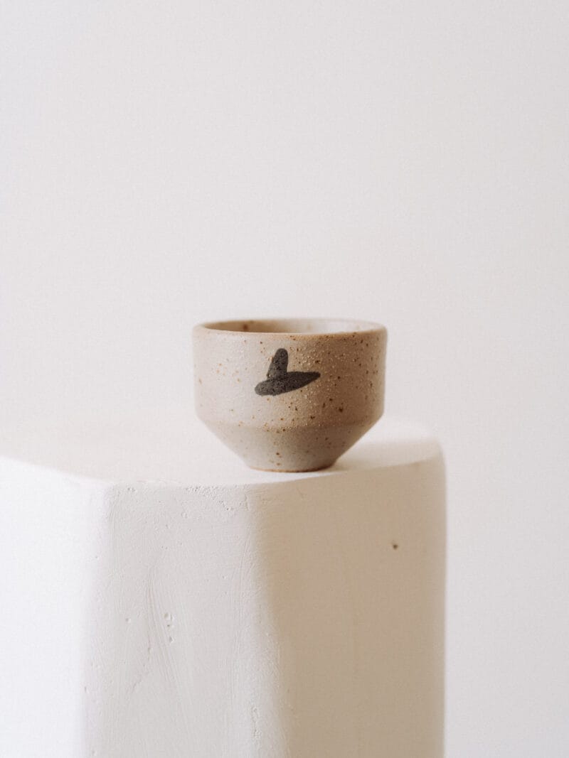 ceramic cortado cup